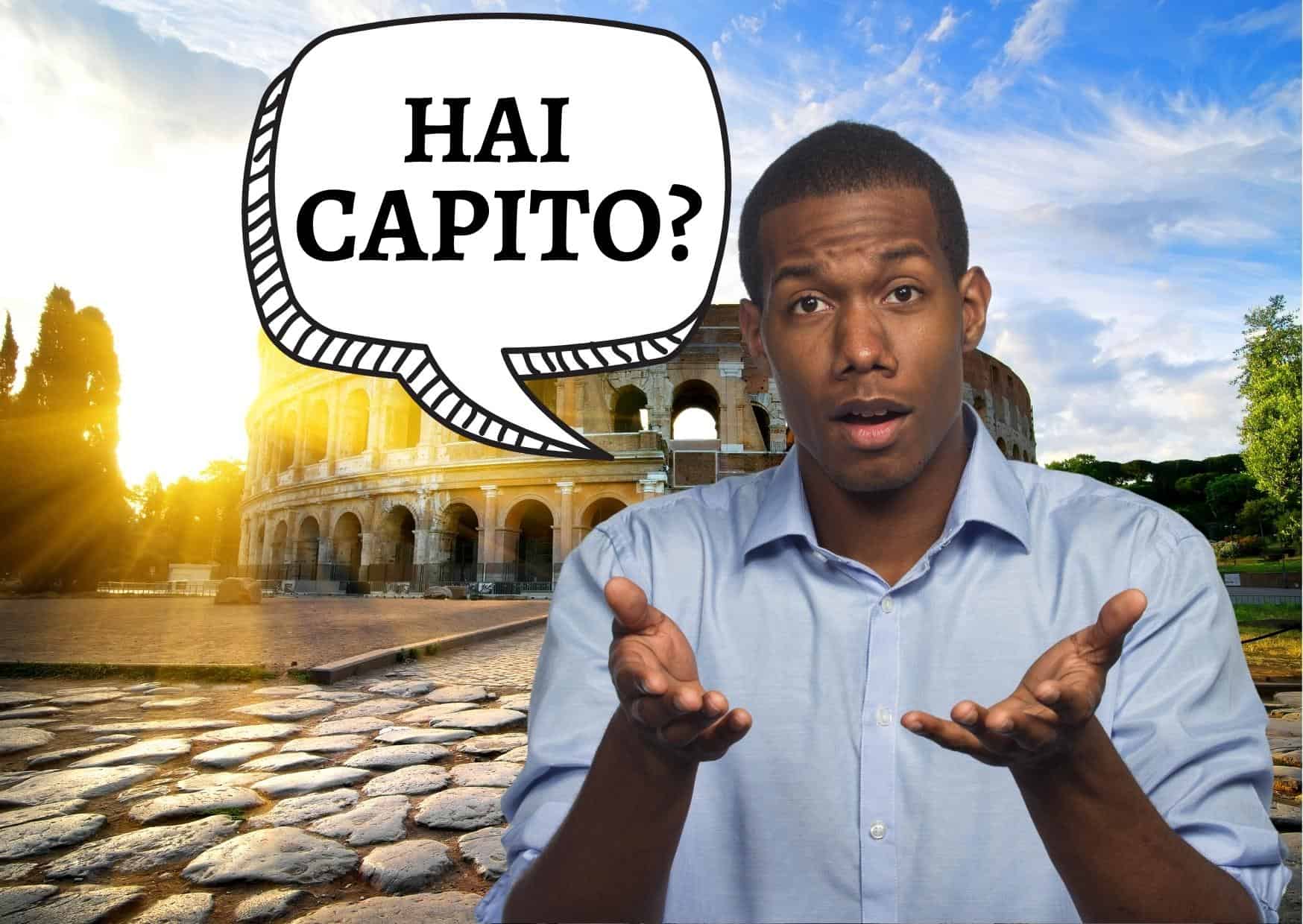 UNDERSTAND in Italian Getting To Know Italy